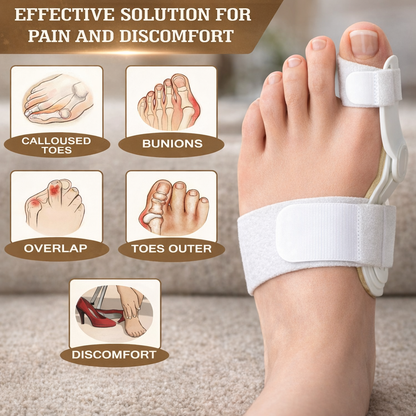 FootAlign™ Orthopedic Toe Straightener Bunion Relief & For Adults