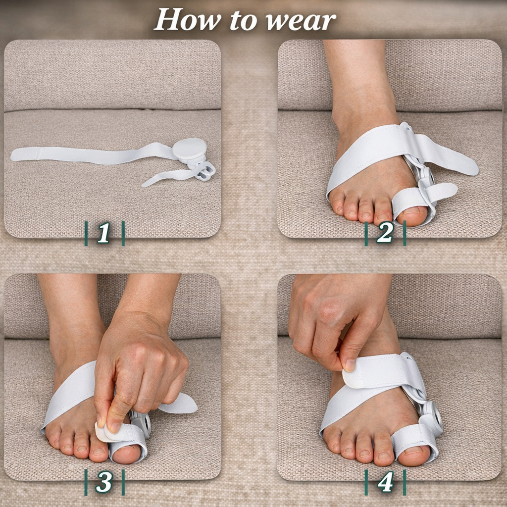 FootAlign™ Orthopedic Toe Straightener Bunion Relief & For Adults